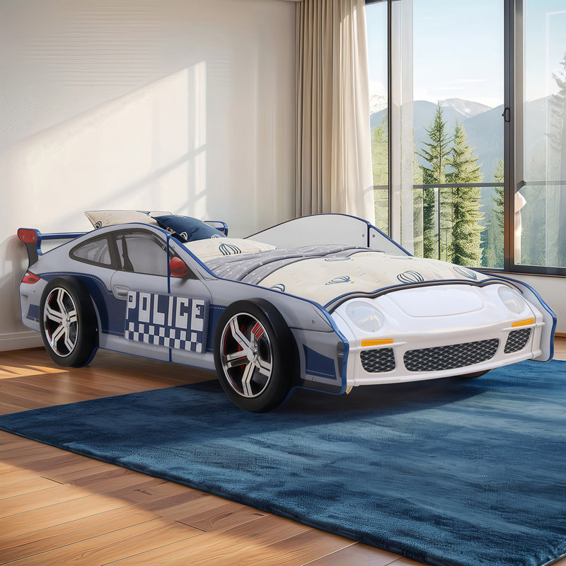 Hero Patrol Police Car Bed