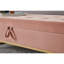 Base de lit en métal avec velours rose 58,6 po-1527202557