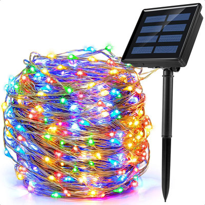 Isulf Outdoor 100 - Bulb 33'' Solar Powered LED Fairy String Light