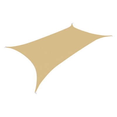 Pare-soleil d'extérieur pliable rectangulaire pour patio