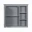 Armoire de salle de bain murale polyvalente avec plusieurs options de rangement et design moderne-734004292