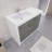 Mihrtad Eden 42" Left Single Sink Bathroom Vanity Set-1909978783