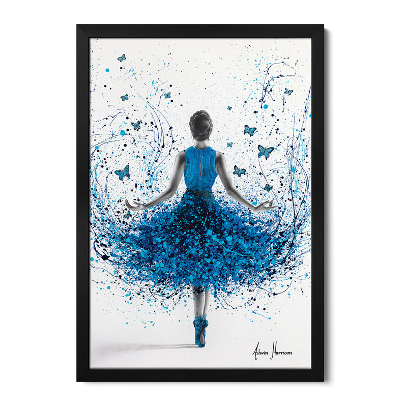 Affiches encadrées Butterfly Ballerina, H 32 po x l 24 po