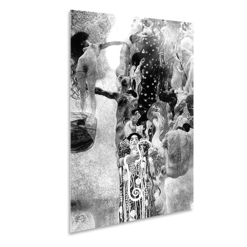 The Medicine by Gustav Klimt - No Frame Painting on Plastic / Acrylic, 95cm H x 65cm W