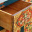 Armoire à chaussures de style chinois peinte rétro
