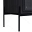 Vitrine lumineuse moderne avec rangement polyvalent et design élégant-571339743