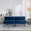 Canapé-lit pliant convertible bleu marine-114427517