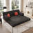 Convertible Sofa Bed, Boneless Couch 4 in 1 Foldable Floor Sofa Couch, Loveseat Sofa Bed for Living Room, No Assembly Required-423293593