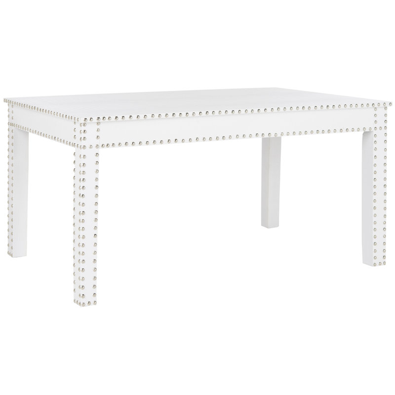 Coda Coffee Table, White Crocodile