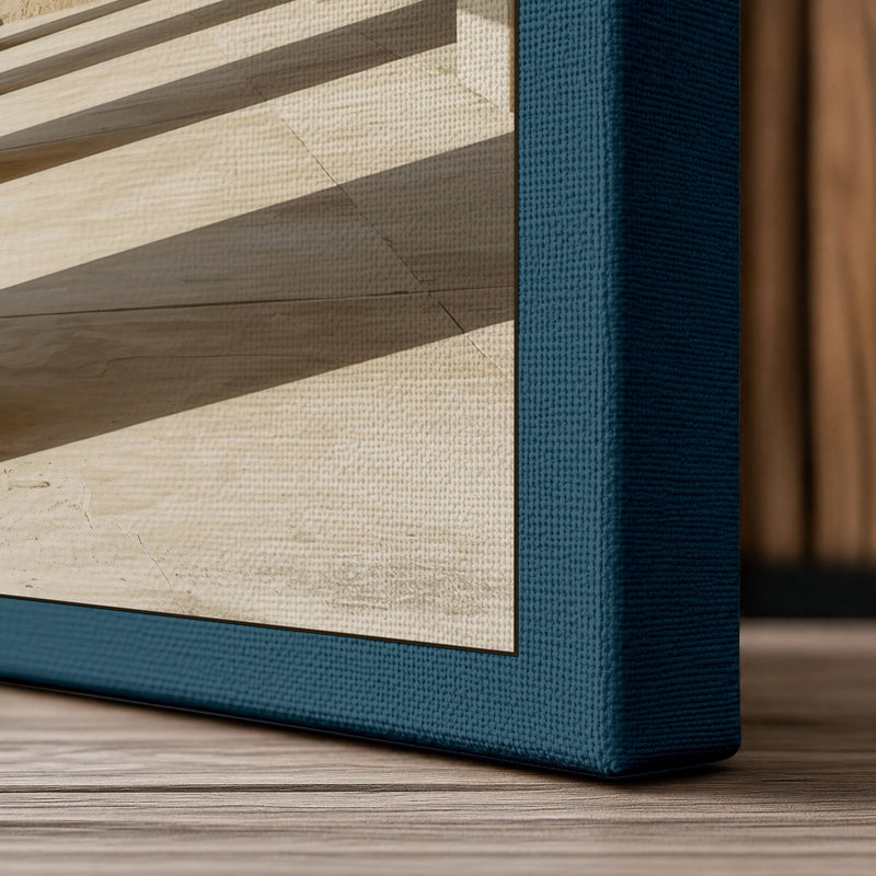 Print, 18x12 - 45.7 x 30.5 cm, Teal Border