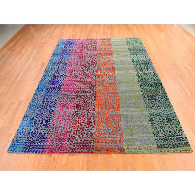 Tapis oriental noué à la main 9 pi x 12 pi 1 po 9 pi x 12 pi 1 po