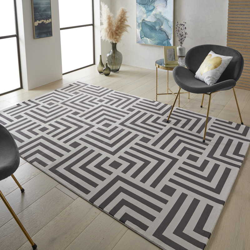 Makalla Geometric Area Rug, Rectangle 160 x 230cm