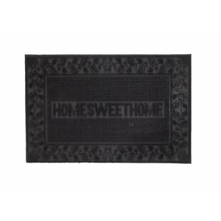 Home Sweet Home Doormat Flocked Coir Outdoor Welcome Mat -  in 2023