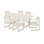 Edge Rectangular 6-Person 78'' Long Dining Set