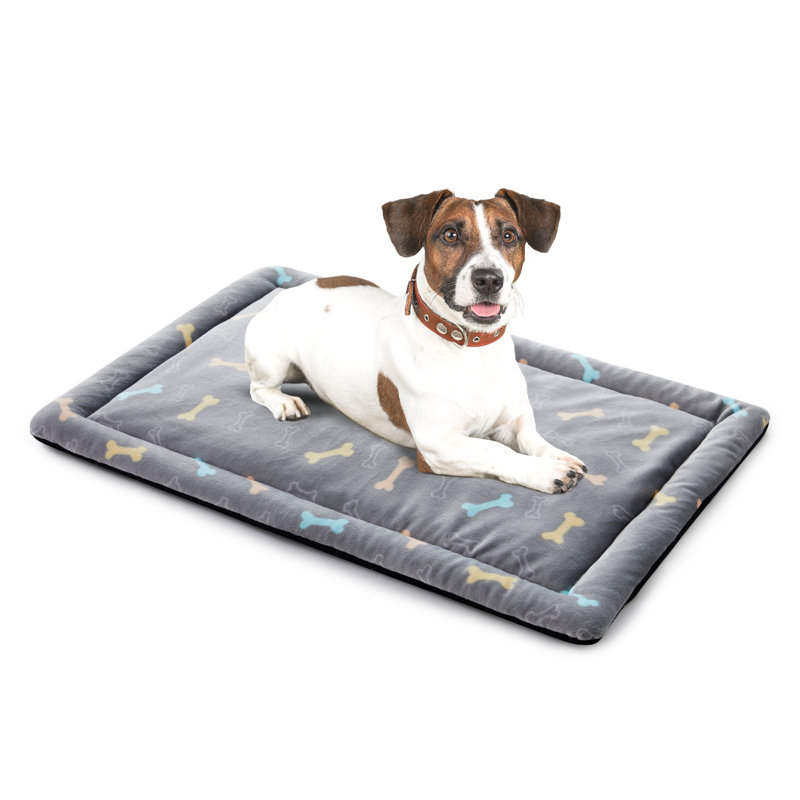 Tapis pour animal en flanelle Mccullen, Grand (l 39 po x P 27 po x H 1,5 po)