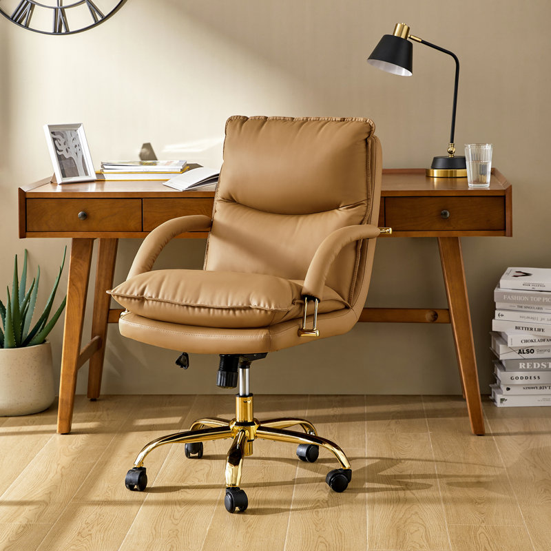Chaise de bureau Pell, Chameau