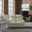 Windsor Powerglide Power Recliner Real Leather Sofa With USB Charging-1153433312-1150799404