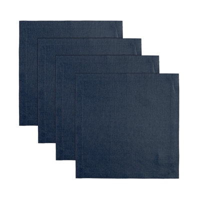 100% Pure Linen Square Placemats - Fete
