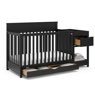 Shiloh 5-In-1 Convertible Crib And Changer