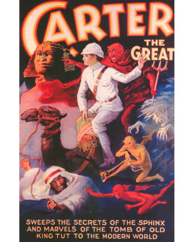 Carter the Great: Secrets of the Sphinx, H 18 po x l 12 po