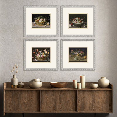 Still Life Flowers Framed Art