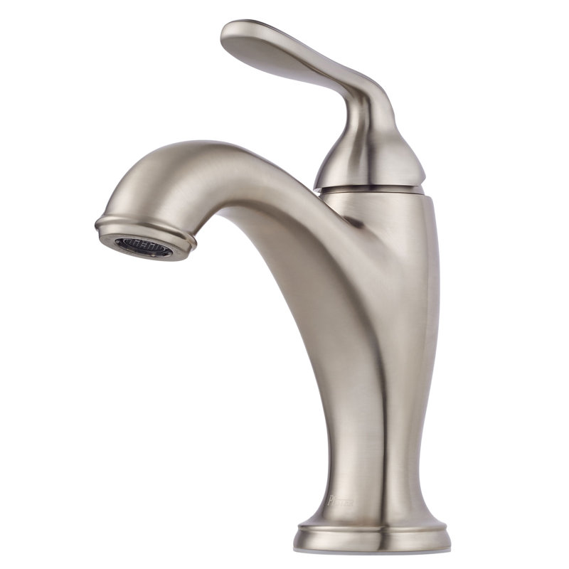 Robinet de salle de bain à contrôle simple avec drain Northcott, Nickel brossé