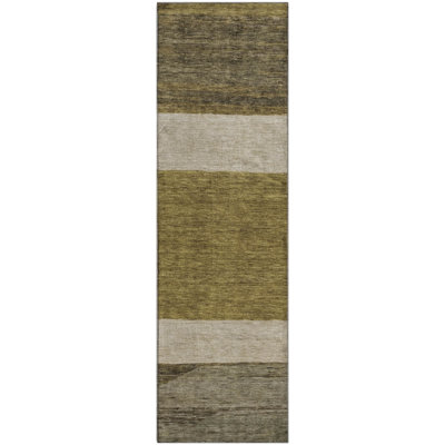 Premium Machine Washable Marasco AMF1624 Stripes Rug
