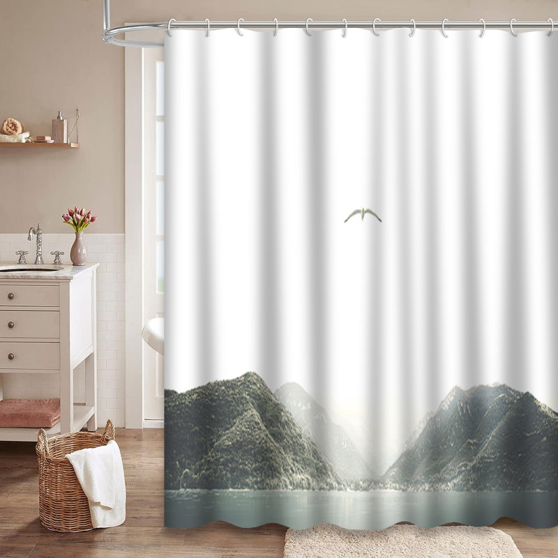 Rideau de douche Minimal, L 72 po x l 78 po