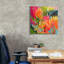  «I Hear Her Sing 1» par Dorothy Fagan, art mural sur toile, 26 po x 26 po