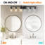 6-Light Modern Vanity Light Fixture with Clear Glass Shades-68125446-68125447