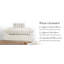 Ensemble de draps rayés taupe Southshore Fine Linens, taille queen, 4 pièces, Stone Harbor-135031053-135031064