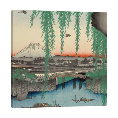 Pont Yatsumi, toile tendue avec châssis