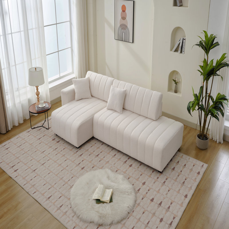 Left Facing Sectional Sofa With Chaise