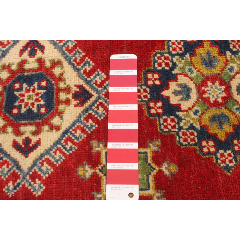 Tapis unique en laine noué à la main 6 pi 7 po x 9 pi 9 po nouvel âge Oberto
