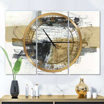 Glam Cream Dream II - Horloge murale moderne