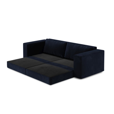 Donatella 4 Seater Velvet Sofa Bed
