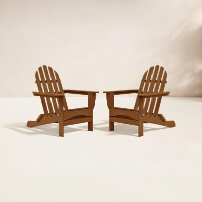 Leighton Foldable Outdoor Adirondack Set