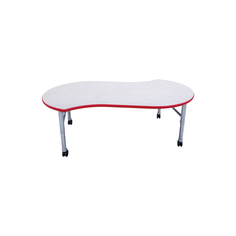Collaborative Learning Table With Deluxe Legs - Squiggle 