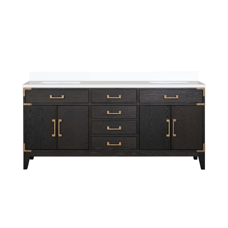 Double Bath Vanity With Top