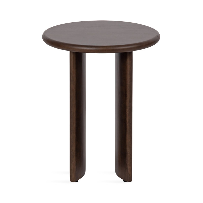 Living Room Round Side Table,  Brown