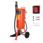 Sableuse robuste de 10 gallons, sableuse à haute pression 60-110 PSI, réservoir de sablage portable, trousse de sablage à l'air avec 2 buses en céramique et tuyau de 7,5 pi pour enlever les taches, la rouille et la peinture
