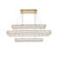 Luminaire suspendu triple DEL rectangulaire en chrome Maart 42 po Maart-1908804131-1908804129