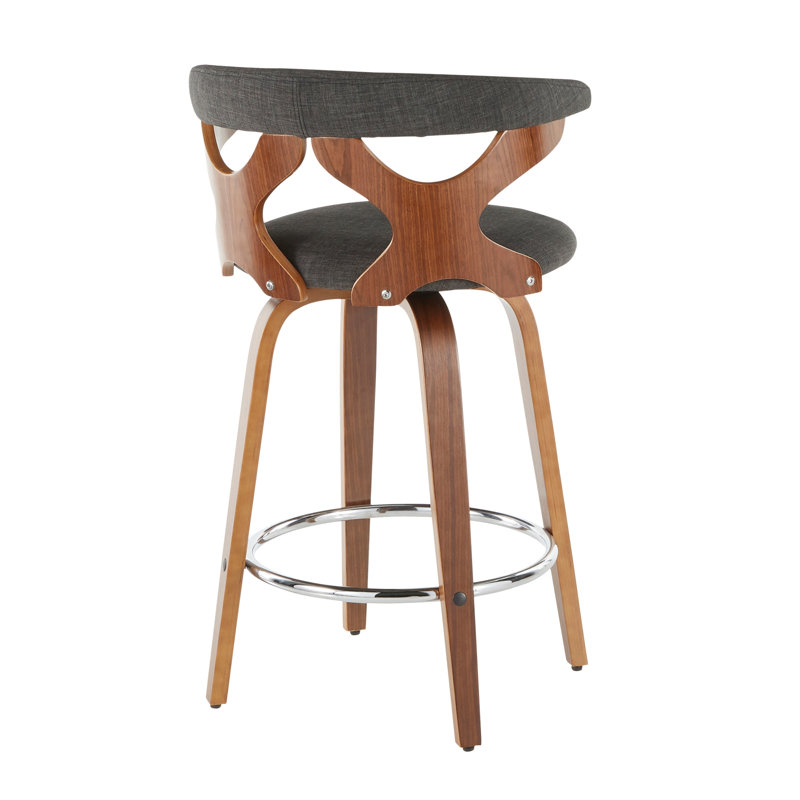 Tabouret de comptoir contemporain, Noir
