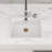 25'' L Single Bowl Quartz Kitchen Sink
