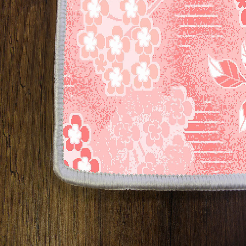 Élégant tapis imprimé en 3D, 4,6 x 7,2 pi | 1% polyester, hauteur des poils 0,31 po, antibactérien | Revers en PVC antidérapant, lavable à la machine, parfait pour le salon ou la chambre à coucher, design durable et élégant