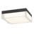 8-inch Black Integrated LED Flush Mount
