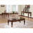Cherry Rectangle Coffee Table With Turned Legs