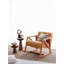 Bina Velvet Swivel Wingback Chair