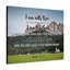 I Am With Thee Isaiah 41:10 - Wrapped Canvas Print-1574097538