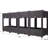 63"X15.7"X27.7" Polypropylene Raised Bed: Outdoor Garden Box With Drainage Plug For Herbs, Flowers, And Vegetables, Brown Elevated Planter Herb Gardens: 63"X15.7" Bed Veggies &-1290558421-1290558422